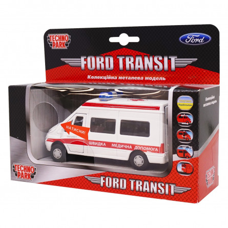 Іграшкова машина Technopark Ford Transit реанімація slide 1