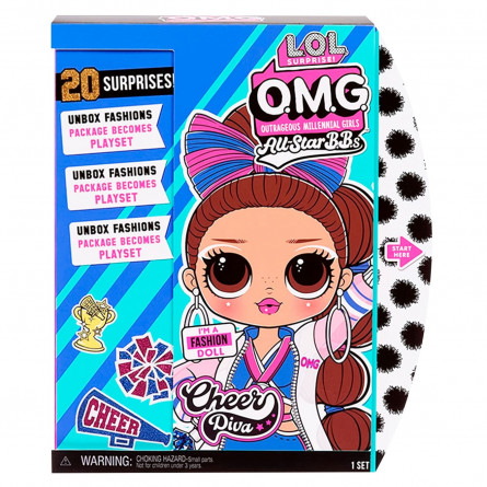 Набір ігровий L.O.L Surprise O.M.G Sports Doll Леді Черлидер з лялькою slide 1