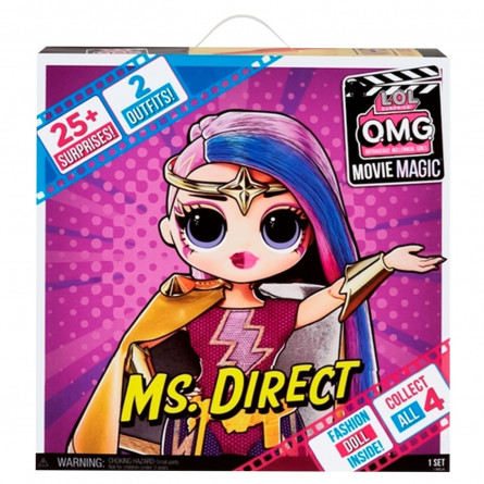 Набор игровой с куклой L.O.L. Surprise O.M.G Movie Magic Мисс Абсолют slide 1