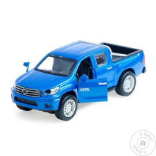 Игрушка Technopark автомодель toyota hilux синяя 1:32 mini slide 1