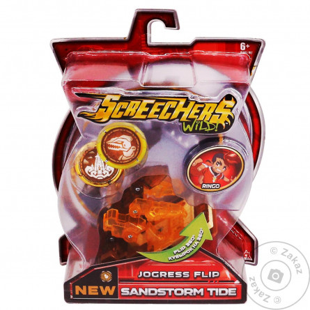 Іграшка  Screechers Wild S2 L1 Сендсторм Машинка-трансформер