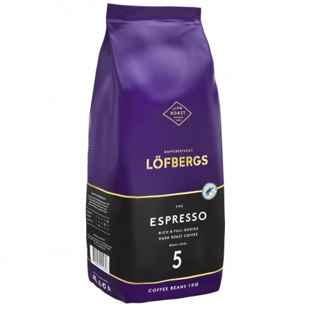 Кофе Lofbergs Еspresso зерновой 1кг slide 1