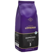 Кава Lofbergs Еspresso зернова 1кг mini slide 1