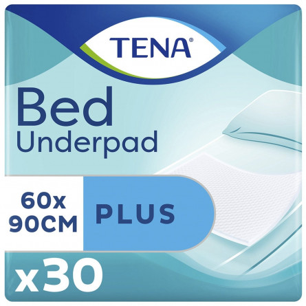 Пеленки Tena Bed Plus впитывающие 60x90 30шт