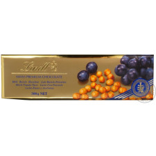Шоколад молочний Lindt Swiss Premium з лісовими горіхами та родзинками 300г mini slide 1