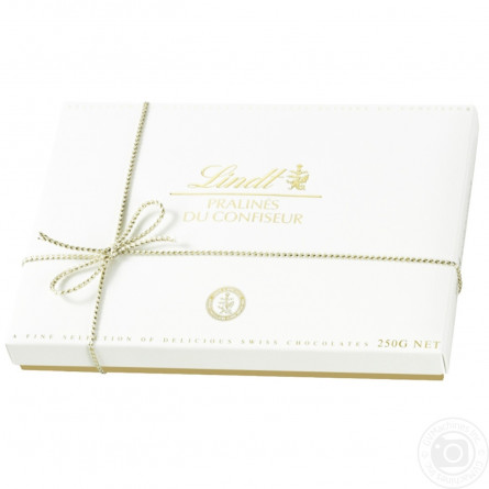Набір шоколадних цукерок Lindt Pralines Du Confiseur Асорті 250г