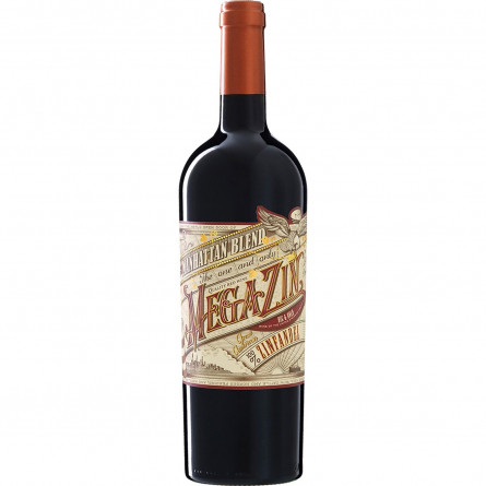 Вино Mare Magnum Mega Zin Zinfandel красное сухое 14% 0,75л