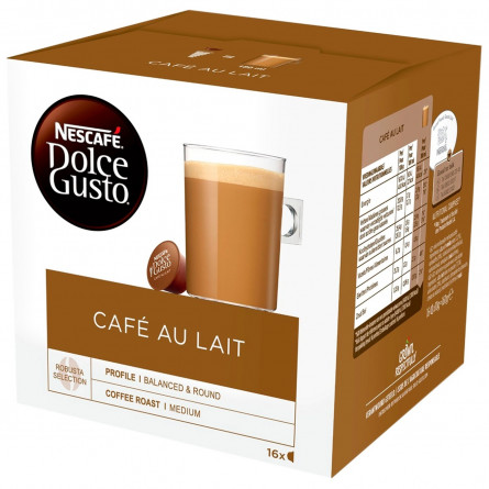 Кофе Nescafe® Dolce Gusto® Café au Lait в капсулах 16шт 160г slide 1