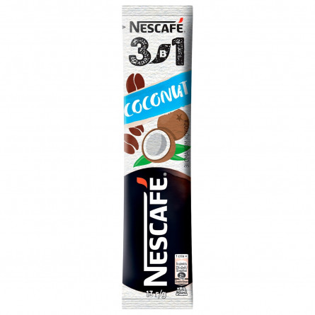 Напиток кофейный NESCAFÉ® 3-в-1 Coconut со вкусом кокоса растворимый стик 13г