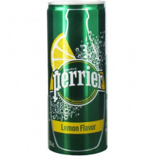 Напиток Perrier на основе природной минеральной газированной воды со вкусом лимона 250мл mini slide 1