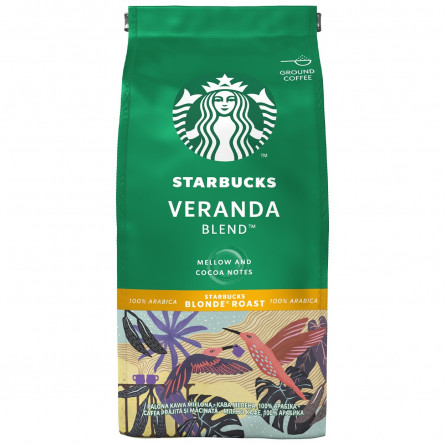 Кава STARBUCKS® Veranda blend натуральна смажена меленa 200г