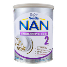 Суміш молочна NAN Expert Pro Гіпоалергенна 2 суха для дітей від 6 місяців 800г mini slide 1