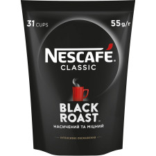 Кава NESCAFÉ® Classic Black Roast розчинна гранульована 55г mini slide 1