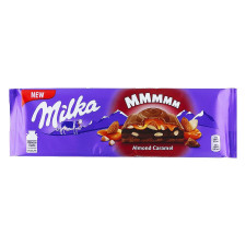 Шоколад Milka Almond Caramel молочний 300г mini slide 1