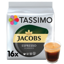Кава Jacobs Tassimo Еспрессо мелена в капсулах 16шт 118,4г mini slide 1