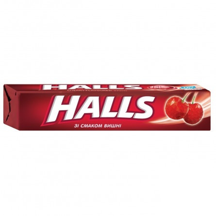 Леденцы Halls со вкусом вишни 25,2г