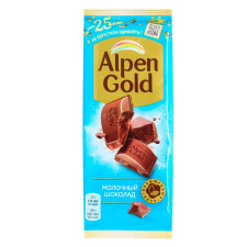 Шоколад Alpen Gold молочний 85г mini slide 1