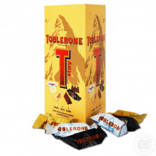 Цукерки Toblerone Tiny шоколадні асорті 200г mini slide 1