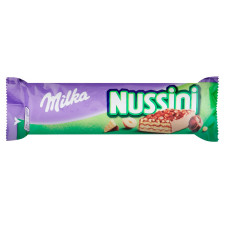 Вафли Milka Nussini с фундуком и какао 31г mini slide 1