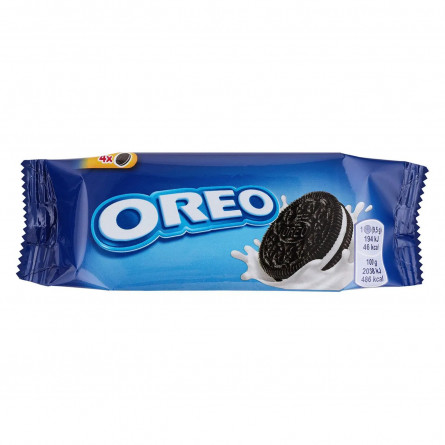 Печиво Oreo з какао та кремовою начинкою ванільного смаку 38г