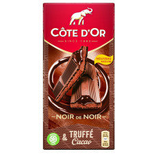 Шоколад Cote D'Or Truffe Cocoa темний 190г mini slide 1