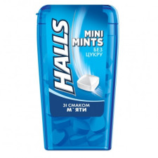 Конфеты Halls Mini mints со вкусом мяты 12,5 г mini slide 1