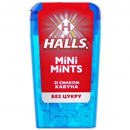Цукерки Halls Mini Mints зі смаком кавуна 12.5г