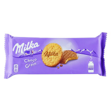 Печиво Milka Choco Grain з вівсяними пластівцями 168г mini slide 1