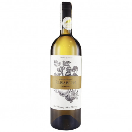 Вино Elisabeth Petit Manseng Cotes de Gascogne біле напівсолодке 11,5% 0,75л