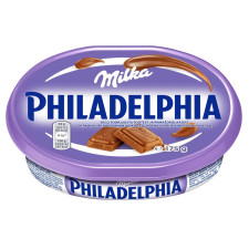 Сир Philadelphia м'який з шоколадом Milka 22% 175г mini slide 1