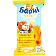 Бисквит Медвежонок Барни с бананово-йогуртовой начинкой 30г mini slide 1
