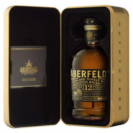 Виски Aberfeldy 12 лет 40% 0,7л в подарочной коробке