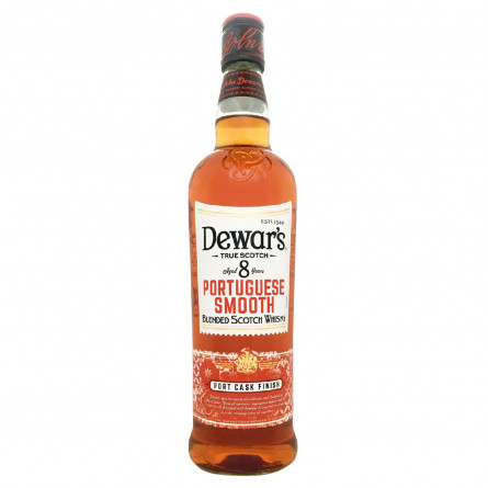 Виски Dewar's Portuguese Smooth 8 років 40% 0,7л