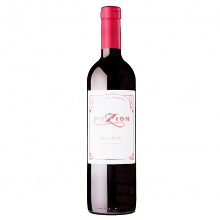 Вино Fuzion Мальбек белое сухое 2012 13.5% 0,75л