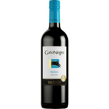 Вино Gato Negro Malbec красное сухое 12,5% 0,75л mini slide 1