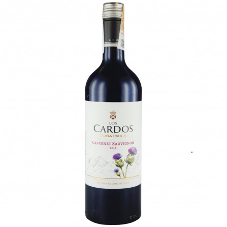 Вино Los Cardos Cabernet Sauvignon Mendoza біле сухе 13,5% 0,75л slide 1