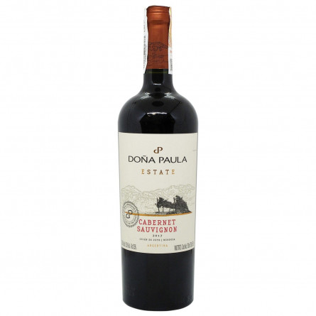 Вино Dona Paula Estate Cabernet Sauvignon Lujan de Cuyo-Mendoza красное сухое 13,5% 0,75л