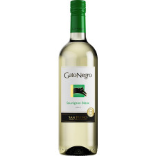 Вино Gato Negro Совиньон Блан белое сухое 13% 0,75л mini slide 1
