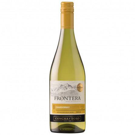 Вино Frontera Шардоне біле напівсухе 13% 0,75л