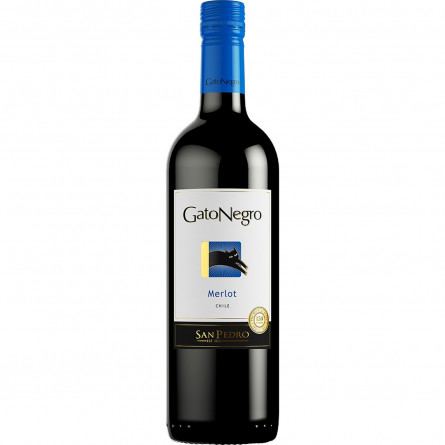 Вино Gato Negro Мерло красное сухое 13% 0,75л