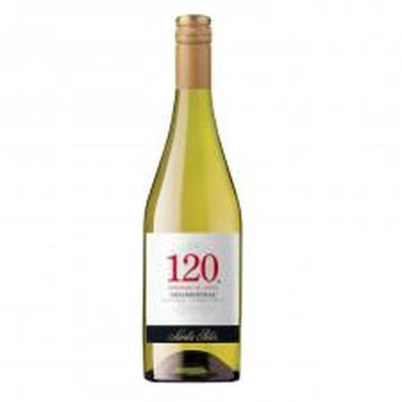 Вино Santa Rita 120 Chardonnay белое сухое 13,5% 0,75л slide 1