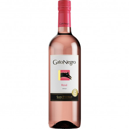Вино Gato Negro Rose розовое сухое 13,4% 0,75л