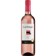 Вино Gato Negro Rose рожеве сухе 13,4% 0,75л mini slide 1