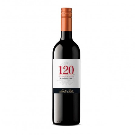 Вино Santa Rita 120 Carmenere красное сухое 13% 0,75л