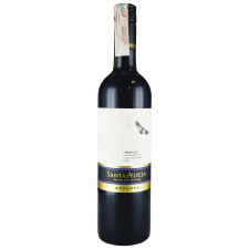 Вино Santa Alicia Reserva Merlot Valle del Maipo червоне сухе 13,5% 0,75л mini slide 1