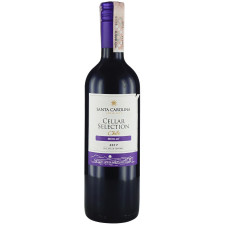 Вино Santa Carolina Cellar Selection Merlot Valle Central DO червоне напівсухе 13% 0,75л mini slide 1