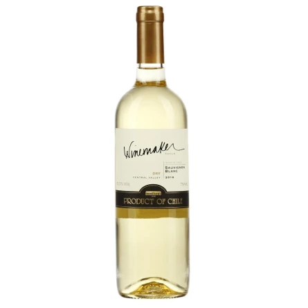 Вино Winemaker Sauvignon Blanc белое сухое 12,5% 0,75л slide 1