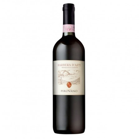 Вино Pirovano Barbera d'Asti DOCG червоне напівсухе 12,5% 0,75л