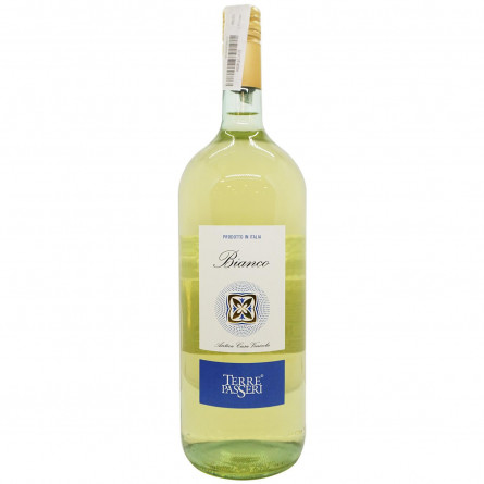 Вино Terre Passeri Terre Bianca біле сухе 10,5% 1,5л