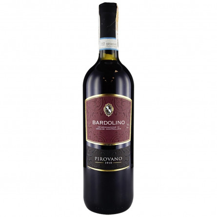 Вино Pirovano Bardolino DOC красное сухое 12% 0,75л